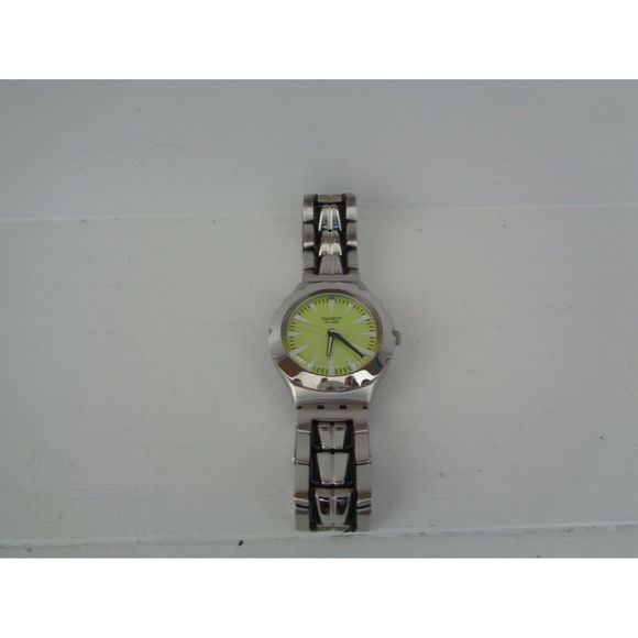 Swatch Other - Swatch Irony silver with yellow face Swatch Other - Swatch Irony silver with yellow face